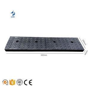 Rampa para Sillas de Ruedas y Pequeños Transportes, 980*250*40mm, Fabricada en China, para Umbral de Puerta y Bordes de Carretera - Product Image 1