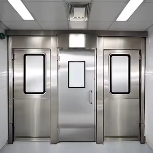 Thiết Kế Hiện Đại Thép Không Gỉ Bên Ngoài Chống Cháy Cửa Cho Khách Sạn Nhà Biệt Thự Kho An Toàn Thoát Flush Loại - Product Image 2