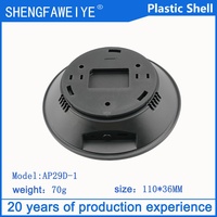 SHENGFAWEIYE 110*36mm ABS circulaire sans fil infrarouge émetteur détecteur boîtiers d'instruments électroniques boîtier en plastique