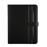 Le menu en cuir PU souple d'une page A5 et A4 personnalisable couvre transparent résistant à l'eau pour les hôtels de restaurant de café