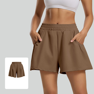Shorts de sport polyvalents pour femmes, adaptés à la salle de sport, à la <span class=keywords><strong>danse</strong></span>, aux entraînements de saut et aux sorties décontractées - Product Image 5