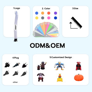 Muñeco Inflable Personalizado, Bailarín de Aire Inflable Blanco, Modelo Publicitario para Decoración de Eventos - Product Image 5