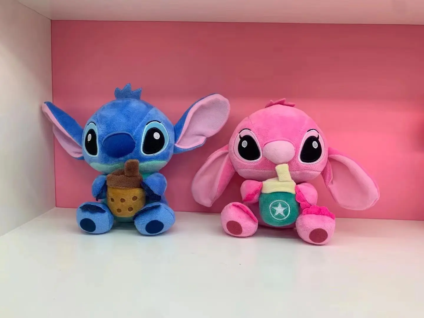 Best Selling 8" Cute Cheap Famous Anime Figure Cartoon Character Lilo Stitch Plush Dolls Kids Toys