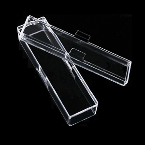 صندوق تخزين مكتبي من الأكريليك الشفاف، منظم ضيق للمفاتيح والأغراض الصغيرة والمناديل - Product Image 3