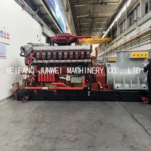 Hoàng gia thương hiệu THỦ điện 250kva 300kw 500kw200kw khí đốt tự nhiên Máy phát điện với CHP được phê duyệt bởi ISO CE