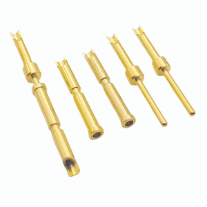 Conectores de Cableado de Alta Conductividad, Terminales de Desconexión Rápida de Cobre Chapado en Oro de la Serie Pcb Pin 19x1.5 - Product Image 2