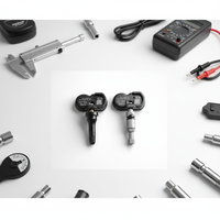 Foxwell T10 — capteur TPMS universel Programmable, 315MHz/433MHz, 2 en 1, livraison gratuite