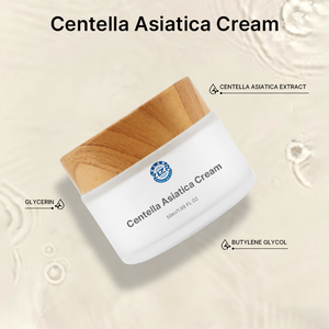 ZLZR Herbal Centella Asiatica Vegan <b>Face</b> Cream 50ml Moisturizer for Facial Skin All Skin Types Day Use - Product Image 3