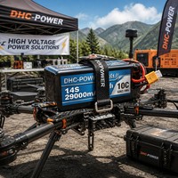 Baterai Drone OEM DHC-POWER Pemasok Guangdong 44.4V 16S 20000mAh 10C Semi-solid State 888Wh Heavy-Duty 800 Siklus -20-60 untuk