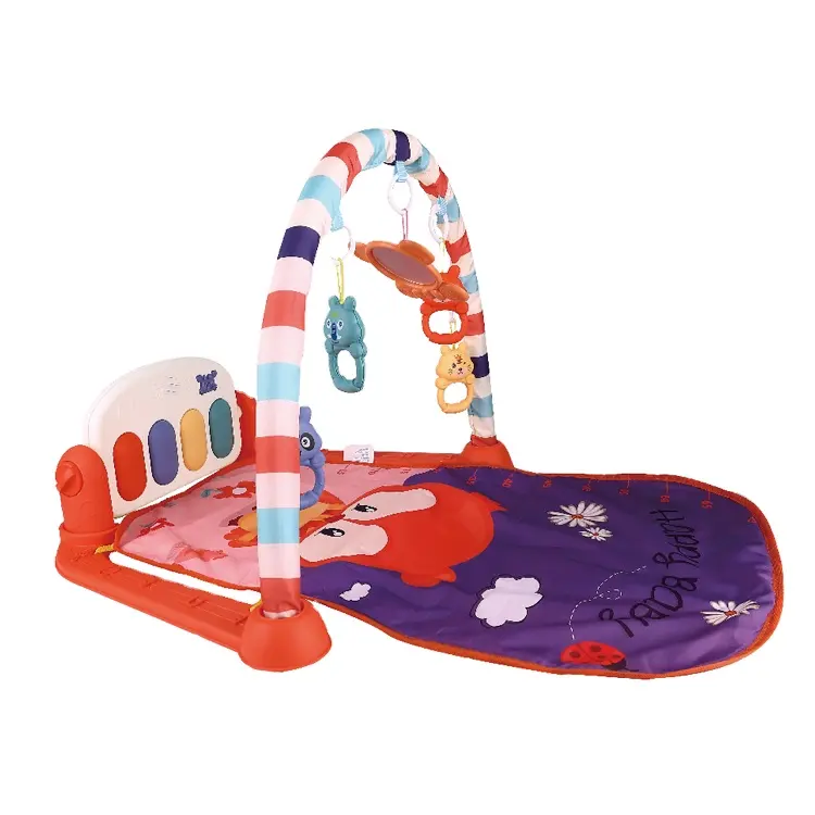 Konig Kids Nieuw Ontwerp Kick Spelen Piano Gym Sekseneutrale Baby Speelmat Baby Activity Play Gym