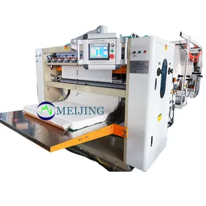 Máquina de fabricación de pañuelos faciales, toalla de mano con diseño en relieve, 6 -10 líneas