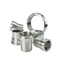 Raccord rapide en acier inoxydable, joint pivotant, accessoire pour camion-citerne, HUATE HT-DF 3 pouces