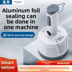 Selladora de Inducción Electromagnética Portátil de 50-130 mm para Aplicaciones Industriales a Gran Escala, Sellado de Latas y Botellas de Vidrio, Semiautomática - Product Image 2