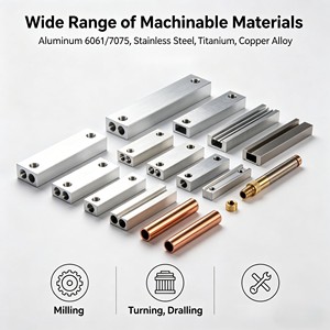 Servicio de Mecanizado CNC de Precisión, Fabricante de Piezas de Aleación de Acero Mecanizadas por CNC Personalizadas, Producción por Pedido - Product Image 2