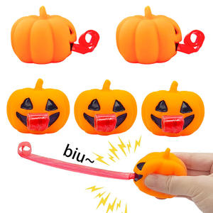 Vente flash - Jouet anti-stress en silicone en forme de langue de citrouille d'Halloween, jouet à presser pour enfants, unisexe - Product Image 5