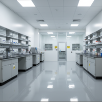 Peinture époxy de laboratoire à haute dureté sans solvant pour sols