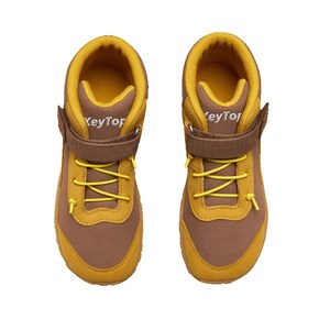 Nuevo producto al aire libre invierno tobillo <span class=keywords><strong>Trekking</strong></span> Botas de senderismo niños caja de punta ancha cálido cero gota zapatos descalzos niños - Product Image 4