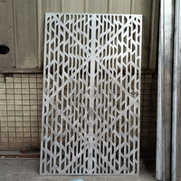 Panneau d'abat-jour en aluminium découpé pour projet commercial extérieur de restaurant