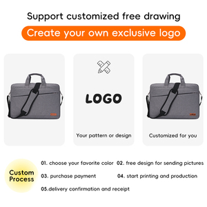 Borsa per Computer portatile di alta qualità borsa per Computer portatile a tracolla impermeabile borsa portatile per uomo e <span class=keywords><strong>donna</strong></span> - Product Image 3