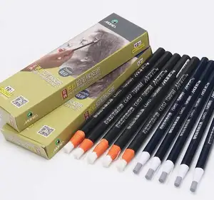 Kesilmemiş silgi kalem Peel-off kroki silgi kalem tarzı şekli kurşun kalem silgisi kalemler yuvarlak ucu vurgulamak kauçuk okul malzemeleri