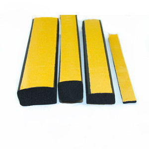 Striscia autoadesiva in espansa EPDM spugna di gomma impermeabile sigillante nastro morbido per <span class=keywords><strong>porta</strong></span> e finestra striscia sigillante - Product Image 1