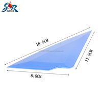 Spatule triangulaire en PP fin pour film de protection automobile, outil de pose et de scellement des bords, double usage