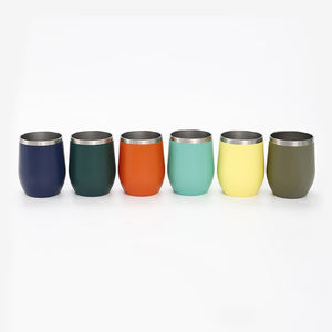 AI-MICHホットセールプロモーションカスタムコーヒーステンレス鋼昇華マグカップ旅行クリスマスふた付きサーマルエッグカップ - Product Image 1