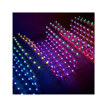 P55 Outdoor Creative Customized Mesh Curtain Advertising Full Color LED Display Mesh Screen Video Wall Morocco