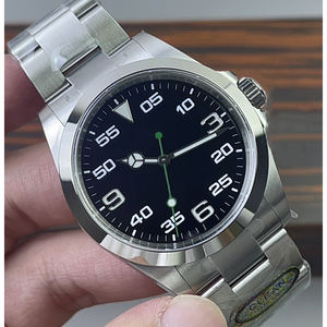 Reloj de Pulsera Minimalista de Lujo para Hombre con Logotipo Personalizado, Acero 904L, Movimiento 3230, Fondo de Caja de 9 mm, Cristal - Product Image 2