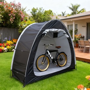 Carpa Cuadrada para Bicicleta de Ciclismo al Aire Libre, de Apertura Automática Rápida, Portátil, Grande, Impermeable, Resistente al Sol y al Polvo, Ampliada - Product Image 1