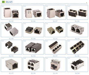 Connecteur <span class=keywords><strong>Ethernet</strong></span> RJ45 Cat6 8p8c Soulin, montage sur panneau, étanche, femelle, contact en laiton, presse-étoupe pour câble PCB, prise réseau, testeur de câble - Product Image 6