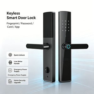 กลอนประตูอัจฉริยะ Glomarket TTLock Ble พร้อมระบบสแกนลายนิ้วมือ  แบบดิจิตอล  ไม่ต้องใช้กุญแจ  สำหรับอพาร์ทเมนท์ โรงแรม ประตูไม้ - Product Image 5