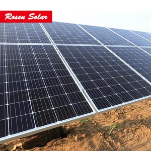 On Grid Solar Farm System 100kw 200kw 500kw Solar Electricity System