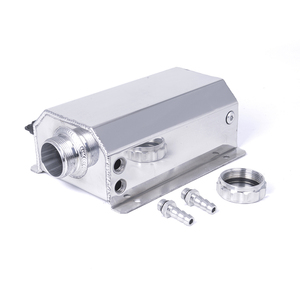Universal 2L Plata Motor Aceite Combustible Gas <span class=keywords><strong>Catch</strong></span> Can Respiradero Tanque Botella Refrigerante Radiador Tanque de desbordamiento OCT-2L-SI - Product Image 3