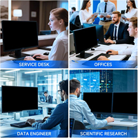 Filtro de Privacidad para Monitor de 11.6''-34'', Relación de Aspecto 16:10 16:9, Protector de Pantalla Extraíble Anti-Espía