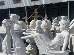 <span class=keywords><strong>Maceta</strong></span> de granito amarillo <span class=keywords><strong>Maceta</strong></span> de jardín Decoración al aire libre Patrón tallado a mano <span class=keywords><strong>Maceta</strong></span> Florero - Product Image 6