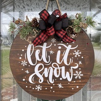 16 pochoirs de Noël réutilisables pour la peinture, modèles Joyeux Noël, Père Noël, Bonhomme de neige pour enseignes en bois, décorations murales et artisanat de Noël