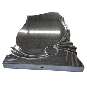 Русский стиль черный гранитный надгробный камень поставщик надгробия - Product Image 2