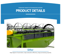 Machine puissante de criblage de tambour rotatif de compost d'engrais organique