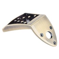Cordière de mandoline en alliage de zinc, moulée intégralement, sans bruit, pour mandoline traditionnelle à 8 cordes avec vis