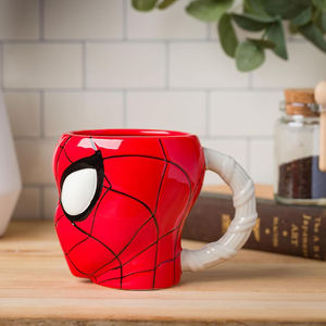 <span class=keywords><strong>Taza</strong></span> moderna <span class=keywords><strong>de</strong></span> cerámica esculpida en 3D con cabeza <span class=keywords><strong>de</strong></span> <span class=keywords><strong>Spiderman</strong></span> y Asa <span class=keywords><strong>de</strong></span> tela para fiestas - Product Image 6