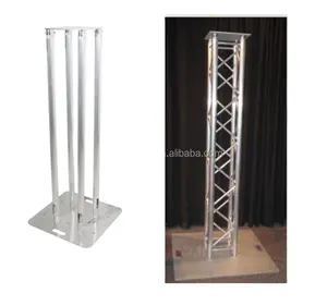 Factory 2 Meter Aluminum Stage Lighting DJ Club Truss Tower Moving Head Light Truss Totem Truss For Sale