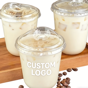 Vasos Desechables de Plástico PP de 90 mm para Té de Burbujas Matcha, 500 ml, para Bebidas Frías y Calientes, para Tiendas de Té con Leche - Product Image 5