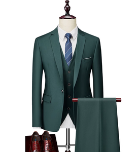 En Stock, traje ajustado <span class=keywords><strong>de</strong></span> negocios para <span class=keywords><strong>hombre</strong></span>, traje profesional <span class=keywords><strong>de</strong></span> 3 piezas, negro, gris, <span class=keywords><strong>azul</strong></span> profundo, traje <span class=keywords><strong>de</strong></span> moda para boda, chaqueta para <span class=keywords><strong>hombre</strong></span> - Product Image 2