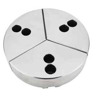 Custom 6 8 10 12 Pulgadas 3 4 5 Mandíbula Agujero pasante Mandril hidráulico Torno <span class=keywords><strong>CNC</strong></span> Portabrocas eléctrico - Product Image 5