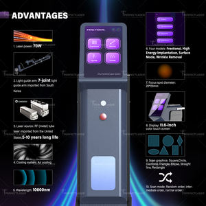 Équipement de physiothérapie pour le resserrement de la peau au <span class=keywords><strong>laser</strong></span> CO2 fractionné, machine de beauté au <span class=keywords><strong>laser</strong></span> fractionné CO2 70w pour hôpital - Product Image 2
