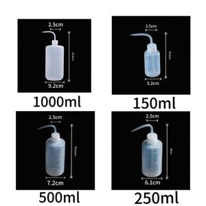 Tattoo Eyelash Cleaning Bottle Elbow Plastic <b>Washer</b> High Resilience Washing Tool for Salon Use - Product Image 2