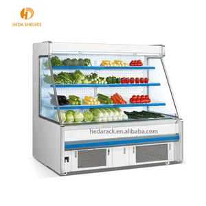 Supermarket Commercial Refrigerated Freezer Display Cabinet/Dairy Refrigerator Display Showcase