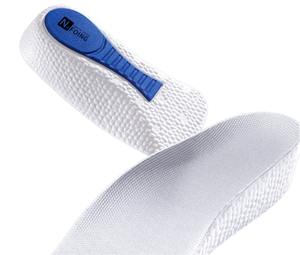 Semelles intérieures de 3cm en silicone pour hommes avec coussinets orthopédiques en gel de confort pour le sport et l'usage quotidien - Product Image 1