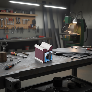 Pince d'angle magnétique Fervi à 90 degrés pour outils de travail des métaux et d'usinage - Product Image 3